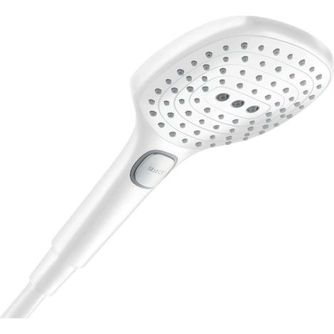 Hansgrohe Raindance Select E - Handbrause, 3 Strahlarten, EcoSmart, mattweiß 28728700