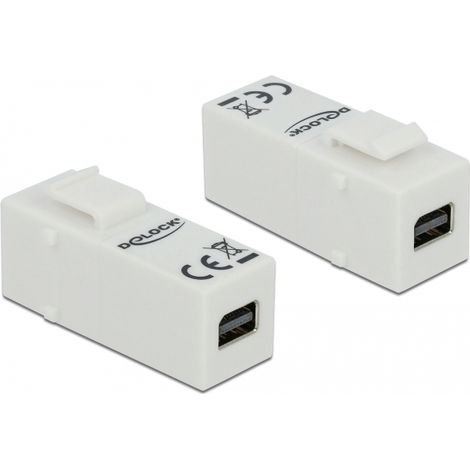 Delock MÃ³dulo Keystone mini DisplayPort hembra  mini DisplayPort hembra