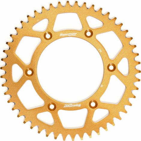Couronne arrière Prox KTM SX/EXC en aluminium doré JTR897.52 - Qualité durable