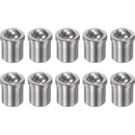 10pcs Plongeurs Ressort Bille 4x5mm 304 Acier Inoxydable Perles Positionnement Précision Plongeurs Ressort Bille Verrou Pour Porte Armoire Dispositifs Mécaniques Serres