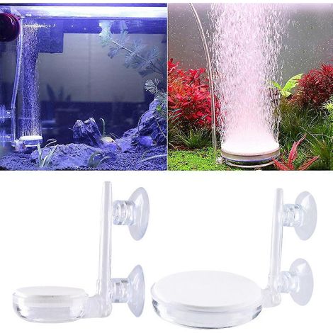 Disque à air pour aquarium, diffuseur d'oxygène pour aquarium hydroponique - L- (1/4)