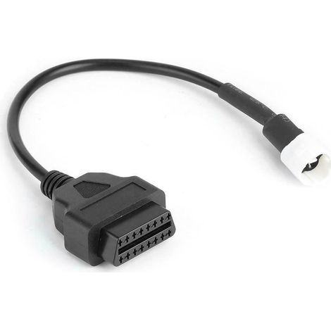 Cable Diagnóstico 3Pin a 16 Pin OBD2 para Moto YAMAHA (1/5)