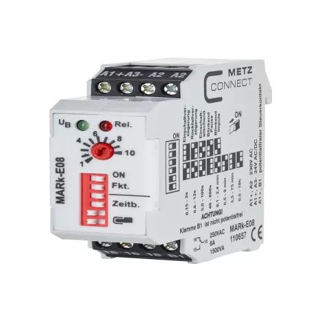 BTR NETCOM Zeitrelais 1W, 15s-10h MARk-E08 230AC/24uc (1/2)