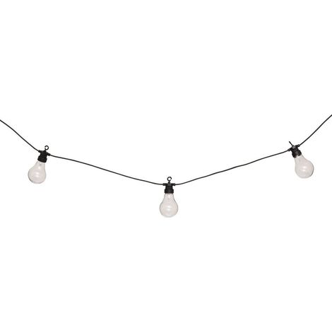 Ghirlanda led solare nera l500cm - Atmosphera créateur d'intérieur