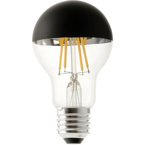 Bombilla A60 decorativa negro E27 4W 2700K DIMABLE