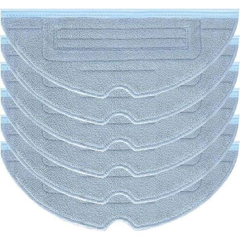 6pcs Serpillière pour Roborock S7 Pro Ultra S7 MaxV Ultra S7 Plus S7 Max Pièces de Rechange Accessoires pour Roborock S7 T7s T7s Plus Robot Aspirateur (1/5)