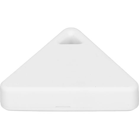 Traceur intelligent sans fil Bluetooth avec alarme anti-perte pour enfants, animaux, portefeuille et bagages (blanc)