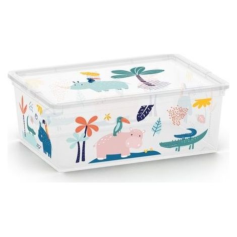 Keter Scatola Salvaspazio Box Style Wild Animals