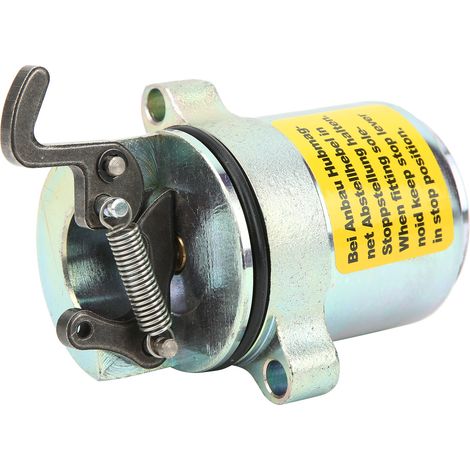 Électrovanne d'arrêt de commande moteur Deutz, interrupteur d'arrêt, pièces d'arrêt 0427-2733, 12 V (1/5)
