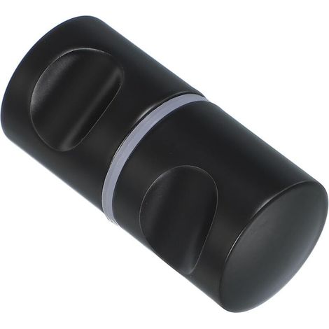 1 Pièces Poignée Porte Douche Poignée de Porte Rondes en Alliage D'aluminium Bouton de Porte de Douche en Verre pour Salle de Bain Cuisine Maison Bureau Hôtel (cylindrique) (1/5)