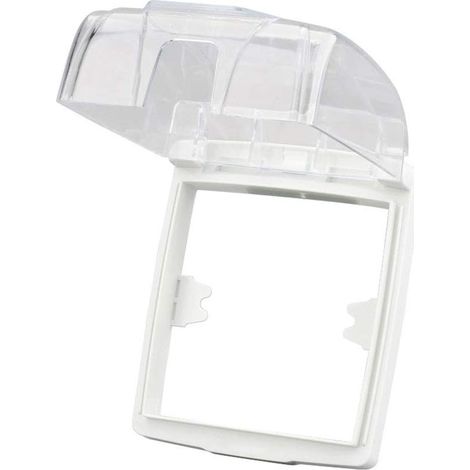 Prises extérieures étanches pour interrupteur mural - 86 types de prises commutées - Pour éclairage mural - Sonnette de porte - Couvercle transparent - Accessoire de salle de bain et de cuisine (1/5)