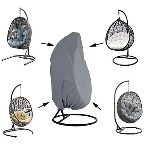 Housse de Fauteuil Suspendu Jardin - Étanche Housse pour Fauteuil Oeuf Suspendu (1/5)