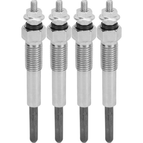 Bougie de préchauffage de chauffage Diesel, 4 pièces, remplacement 9825119780 pour moteur ISUZU C240 C190 C201 C221 4BA1 D500 4FA1 12V. (1/5)