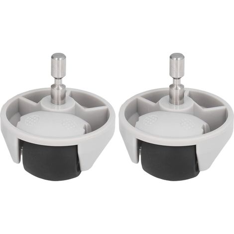 2 Roues Universelles pour Robot Balayeuse, Roue Avant Universelle pour Aspirateur Robot E4 E5 S5 S4 S6 S7 (1/5)