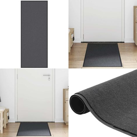 vidaXL Fußmatte Anthrazit 60x150 cm (1/5)