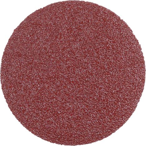 Disques de ponçage Velcro, 5 pièces, 125 mm, grain 60, acier inoxydable (1/4)