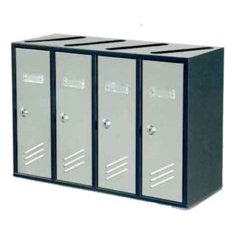 CASELLARIO POSTALE 3 unitÃE - mm 370x190x340h