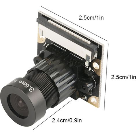 Module caméra 5MP avec vision nocturne pour carte de développement Raspberry Pi, compatible avec Raspberry Pi B 3/2 (1/2)