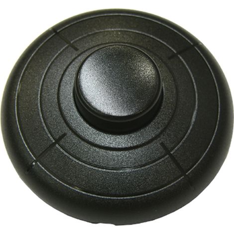 Interruptor de pie negro