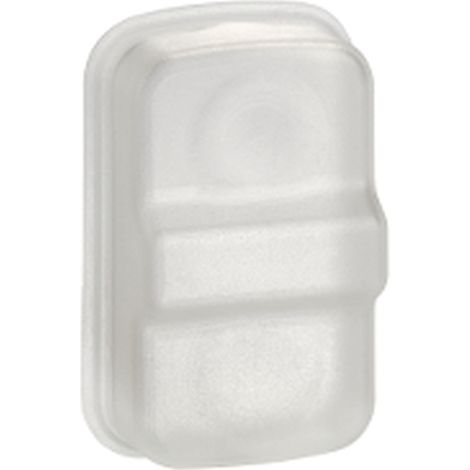 SCHNEIDER XYZ transparente Kappe, strapazierfähiges Material und Standardabmessungen 10x5 cm.