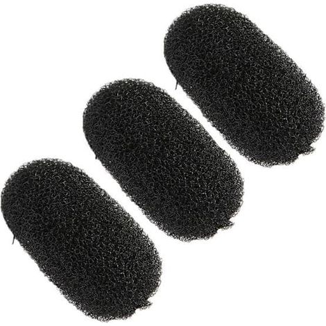 coussin à cheveux Raise the Hairpin Puffy noir