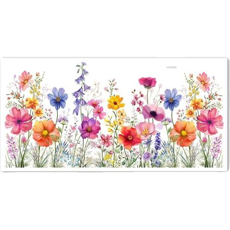 Vinilo decorativo de pared con diseño de mariposas coloridas, estilo campestre, 30x60cmx1pc (1/2)