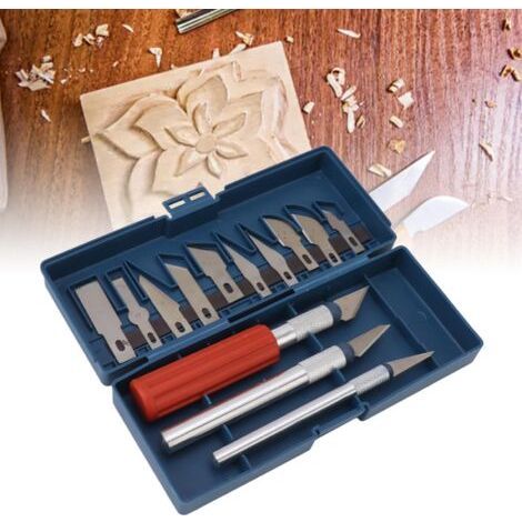 Set of 13 Engraving Knives for Model Making Precise and Durable Tools - (1/5)