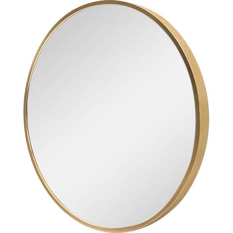 Wandspiegel Modugno 60cm Gold [en.casa]