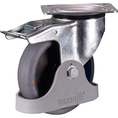 VARIOfit ESD Bremsrolle 65° Shore A 160x40mm