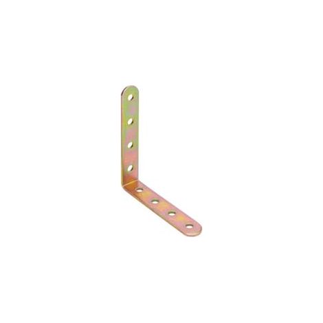 LASTRINA AD ANGOLO A 90 ° FORATA PESANTE ART.768- - mm.50x50x20 - spessore mm.4 - 25 pezzi ALDEGHI