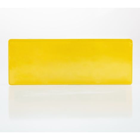Magna-C Stabiles Klarsichtmagnetschild 220x80mm, Einschub von oben (1/4)