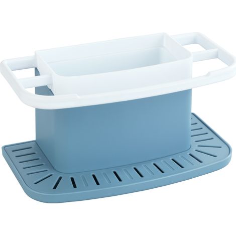 WENKO Spül Becken Küchen Organizer Spülen Schwamm Lagerung Halter Caddy COSMO (1/5)