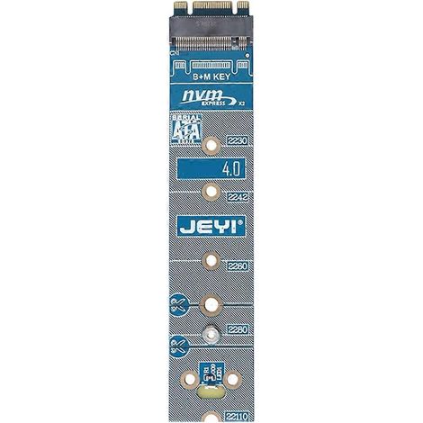 NVMe M.2 SSD PCIe x4 NVMe M.2 Adapterkarte Konverter Schutzplatte