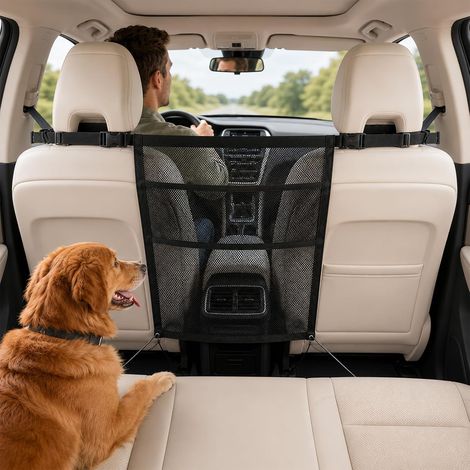Dog Auto Barrier, Net Separation Seat Front (1/5)