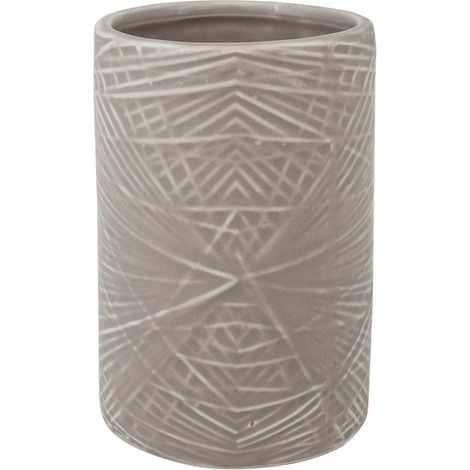 Taza de ba帽o de gres beige Fadeno 1603 de AWD INTERIOR (1/2)