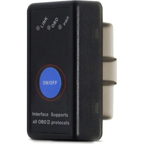 Car Tester, OBD, Bluetooth 4.0, for iPhone/Android, Black