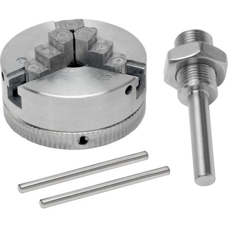 [JAMAIS UTILISÉ]Mandrin de tour à 3 mors, filetage M12x1 mm, centrage automatique, petit mandrin pour tour à bois avec arbre