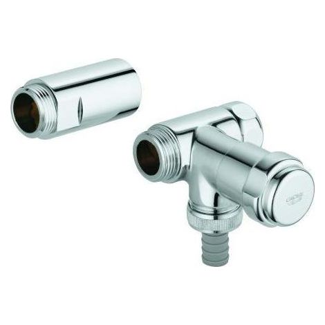 WAS-Ventil Batt. 41043 Design-Gr. DN20 Anschluss rechts für 1/2Zoll chrom (1/4)