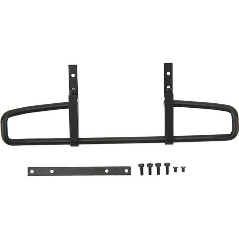 Pare-chocs avant en métal, en alliage d'aluminium, pour voiture télécommandée Unimog P06 (noir)