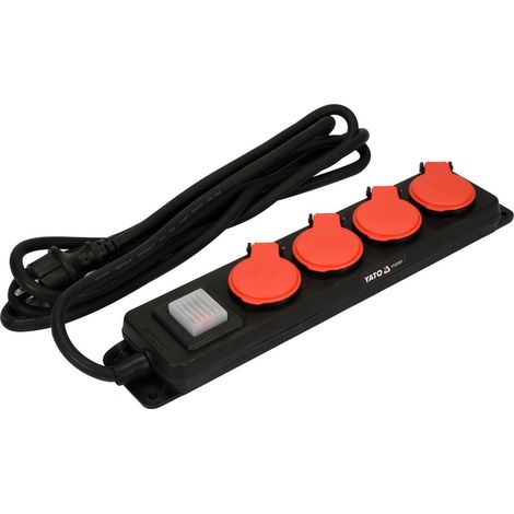 MULTIPRESA HD 4G CON/U 3M YT-81241 YATO (1/3)
