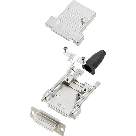 encitech DTSL15-LJSRG-T-HDS26-W-K 6355-8041-12 Kit embase SUB-D femelle 180 ° Nombre de pôles: 26 fû
