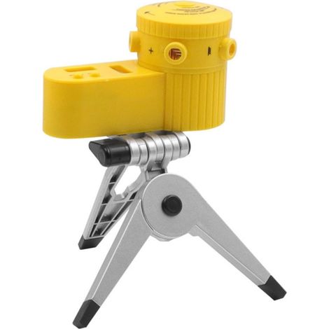 Niveau laser domestique 4 en 1 LV06,nivellement automatique avec trépied Support argenté (1/5)