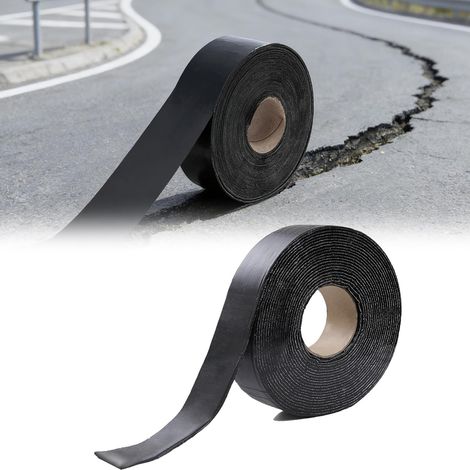 Bitumen Tape 15 m x 5 cm, Bitumen Adhesive Roof Tape, Roll Bitumen Roof, Moisture Resistant, Suitable for Roads and Roofs (1/5)