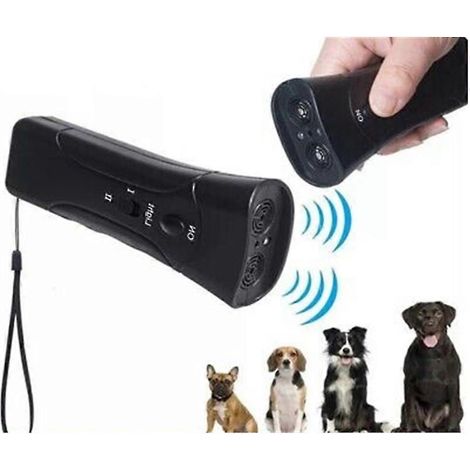Ultrasonic Anti Bark Device for Dogs with Effective Barking Control and Training Function for Indoor Outdoor Pet Behavior Correction(Without batteries Without batteries) (1/5)