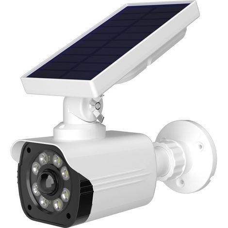 Filiyano-Caméra de sécurité extérieure étanche à énergie solaire LED avec détecteur de mouvement (FMY)