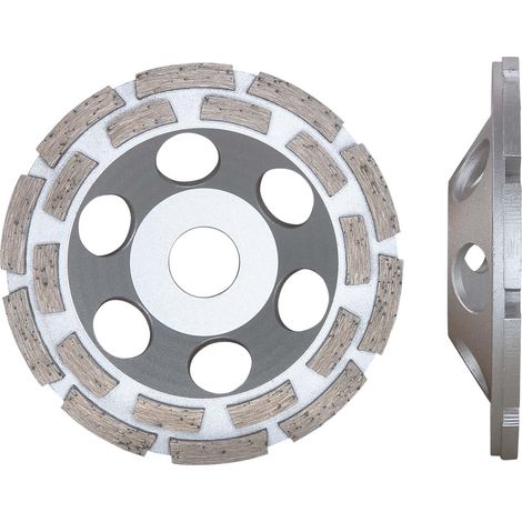 ELMAG DiaProfi-Schleiftopf UNI Ø125mm Bohrung: 22,2mm (Beton, Baustellenmaterialien, Universal) (1/2)