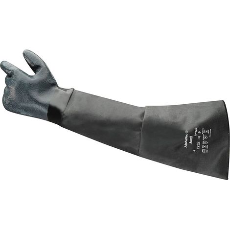 Paire de Gant de travail protection thermique et chimique thermaprene EN374 Type A Taille - Taille 8 (1/4)