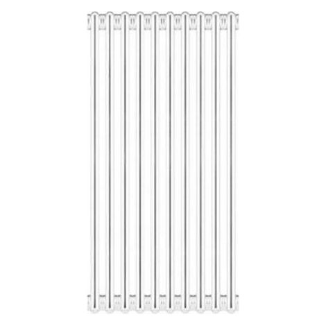 RADIATEUR TUBULAIRE EN ACIER 2 COLONNES DÉMONTABLE MOD. 2000 Dimensions : 10 éléments