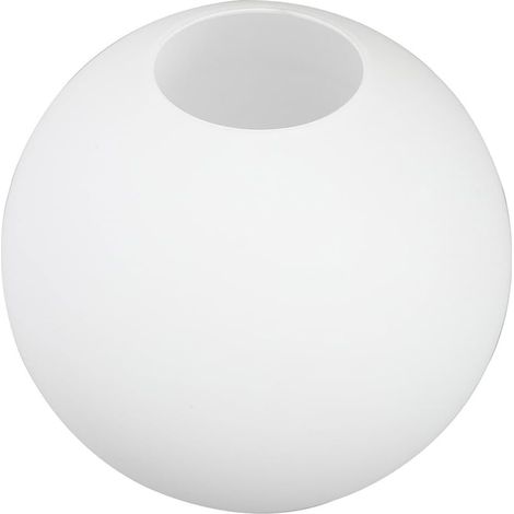 Abat-jour Globe Verre Givré - 1 Pièce - Design Rond Minimaliste - Ouverture 5cm pour Luminaire - Intérieur Salon Chambre - 13,80cm (1/5)