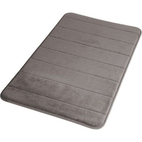 AQUASANIT Memory tappeto foam 50x80 grigio scuro codice prod: TAME5080GS
